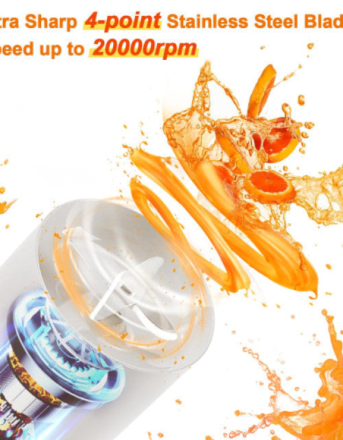 Electric Portable Mini Fruit Juicer Bottle