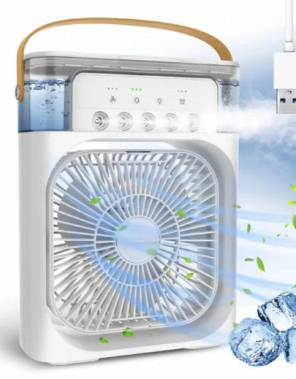 Portable Humidifier Air Cooler Mist Fan Mini Cooler for Home