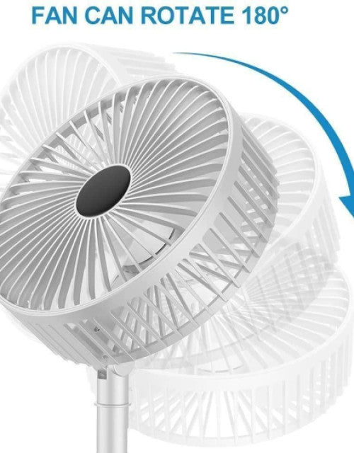 Powerful Rechargeable Table Fan