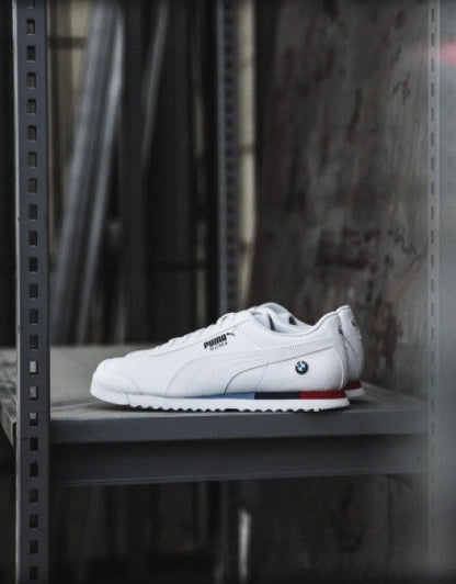 Puma Roma Shoes X BMW Motorsports Shoes For Men – White